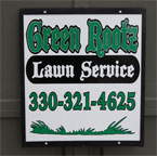 Lawn Service Sign